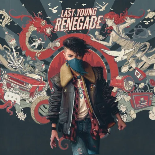 All Time Low - Last Young Renegade (Uk) vinyl record cover