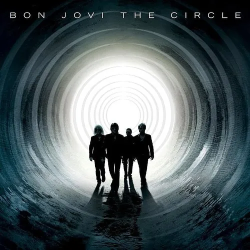 Bon Jovi - Circle vinyl record cover