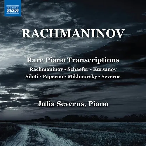 Julia Severus - Sergei Rachmaninov: Rare Piano Transcriptions vinyl record cover