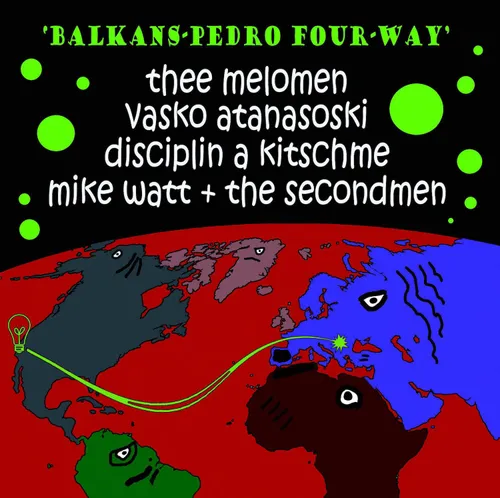 Balkans-Pedro Four-Way - Balkans-Pedro Four-Way vinyl record cover