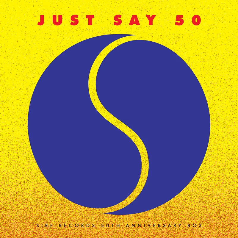 Just Say 50 Sire Records Box Set Record Store Day (Numbered) 2453 newest out of 2500