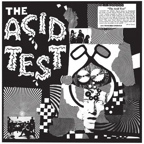 Ken Kesey - The Acid Test (Pink Vinyl) vinyl record cover