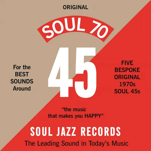 Soul Jazz Records Presents - Soul Jazz Records Presents Soul 70 vinyl record cover