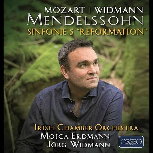 Mojca Erdmann - Mozart / Widmann / Mendelssohn vinyl record cover
