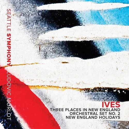Seattle Symphony Orchestra - Ives: Three Places in New England vinyl record cover