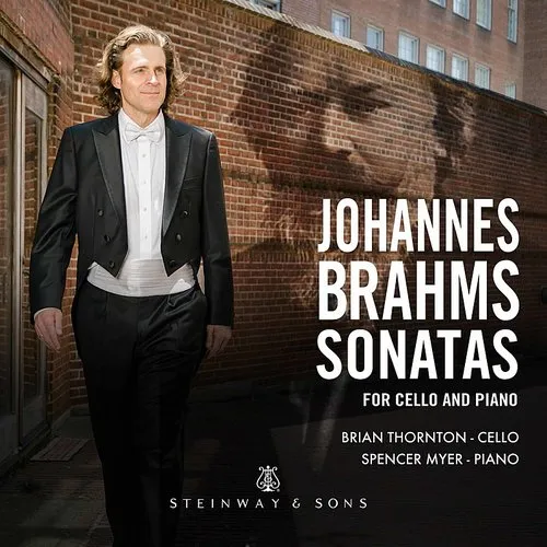 Spencer Myer - Sonatas For Cello & Piano vinyl record cover