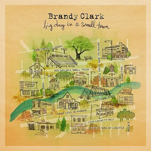 Brandy Clark - Big Day In A Small Town vinyl record cover