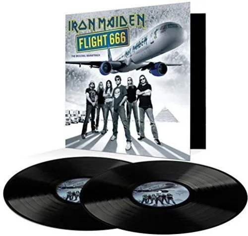 Iron Maiden - Flight 666 vinyl record cover