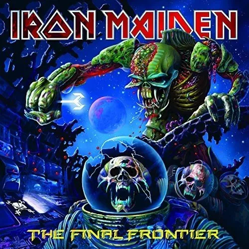 Iron Maiden - Final Frontier vinyl record cover