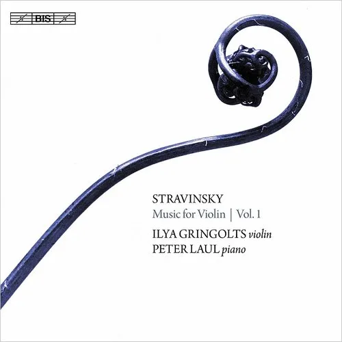Ilya Gringolts - Stravinsky: Music for Violin 1 vinyl record cover