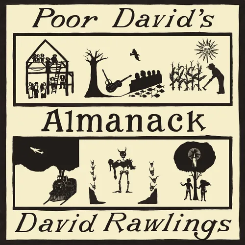 David Rawlings - Poor David's Almanack vinyl record cover