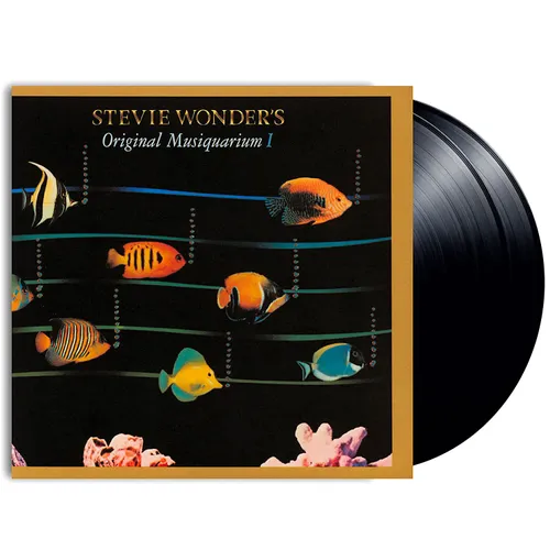 Stevie Wonder - Original Musiquarium I vinyl record cover