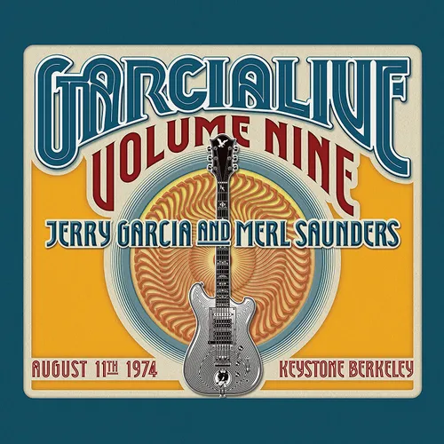 Jerry Garcia & Merl Saunders - Garcia Live Volume Nine: August 11th, 1974 Keystone Berkeley vinyl record cover