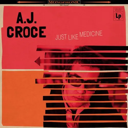 A.J. Croce - Just Like Medicine vinyl record cover