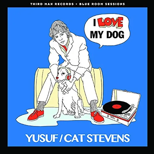 Yusuf / Cat Stevens - I Love My Dog / Matthew & Son Blue Room Sessions vinyl record cover