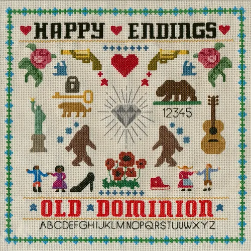 Old Dominion - Happy Endings vinyl record cover
