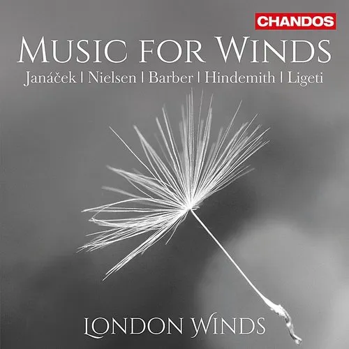Barber / London Winds - Music for Winds vinyl record cover