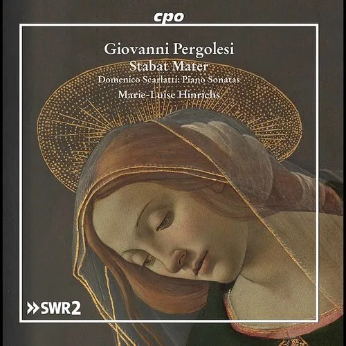 Pergolesi / Scarlatti / Hinrichs - Stabat Mater - Scarlatti: Piano Sonatas vinyl record cover