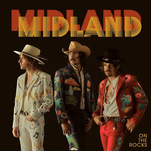 Midland - On The Rocks vinyl record cover