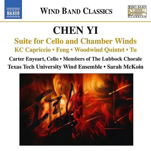 Yi / Enyeart / Texas Tech University Wind Ensemble - Suite for Cello & Chamber Winds vinyl record cover