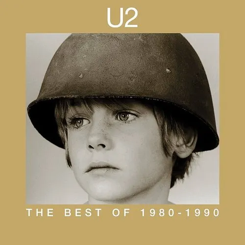 U2 - The Best Of 1980-1990 vinyl record cover