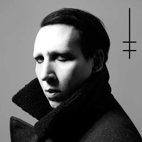Marilyn Manson - Heaven Upside Down vinyl record cover