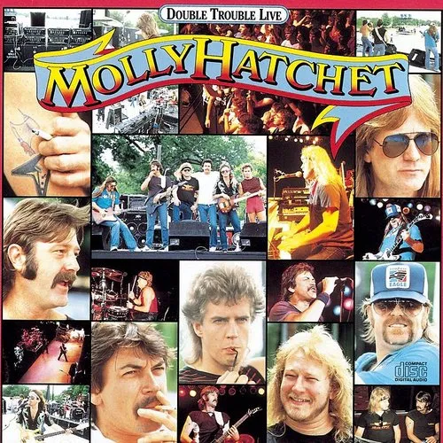 Molly Hatchet - Double Trouble vinyl record cover