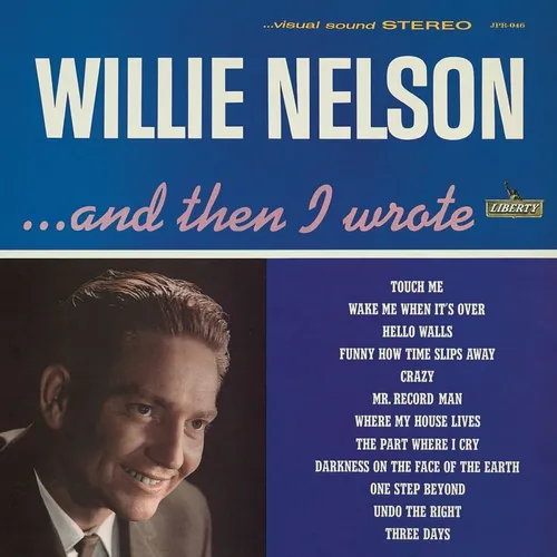 Willie Nelson - ...And Then I Wrote vinyl record cover