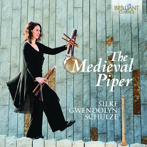 Silke Gwendolyn Schulze - The Medieval Piper vinyl record cover