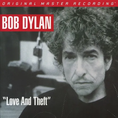 Bob Dylan - Love And Theft vinyl record cover