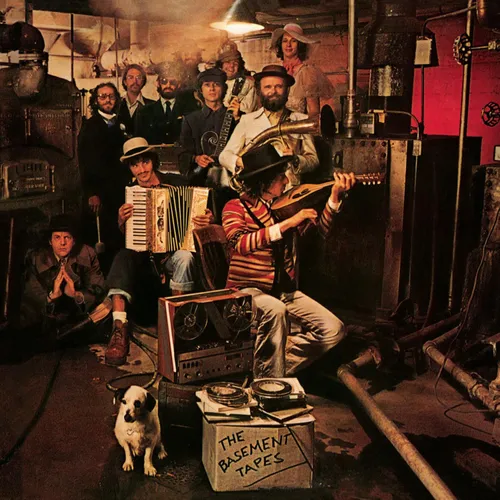 Bob Dylan - The Basement Tapes vinyl record cover