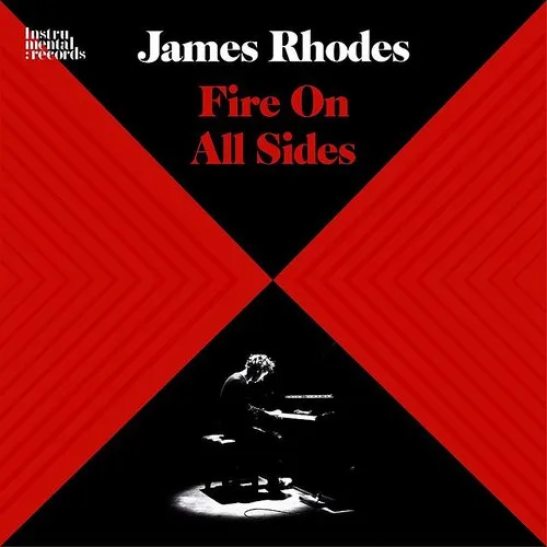 James Rhodes - Fire on All Sides vinyl record cover