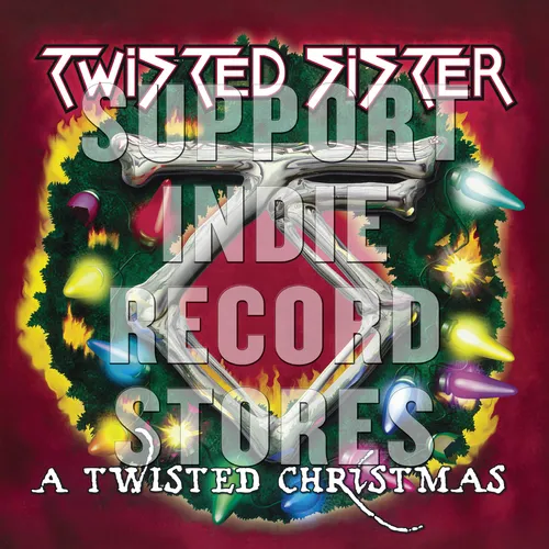 Twisted Sister - A Twisted Christmas vinyl record cover