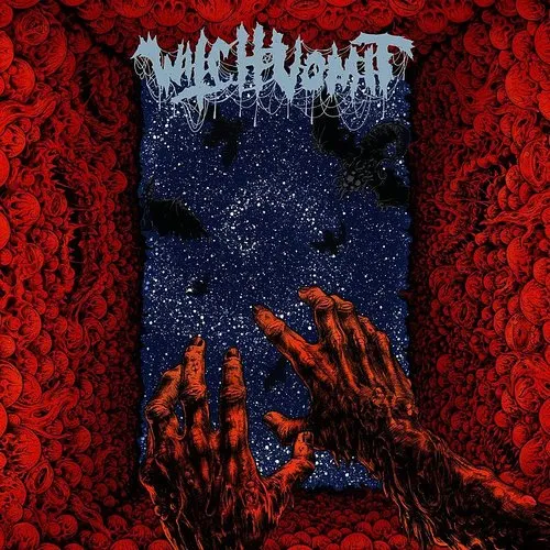 Witch Vomit - Poisoned Blood vinyl record cover