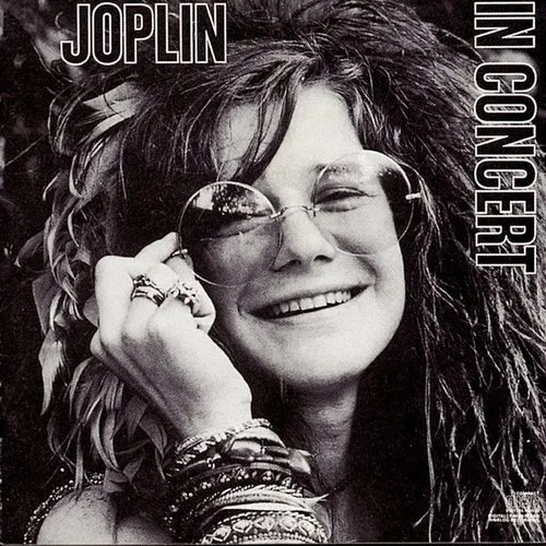 Janis Joplin - In Concert vinyl record cover