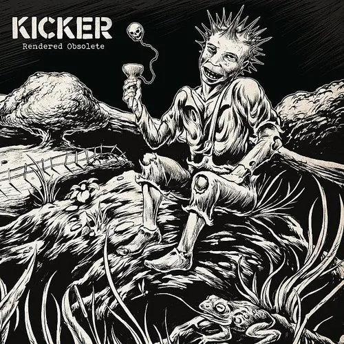 Kicker - Rendered Obsolete (Blk) vinyl record cover