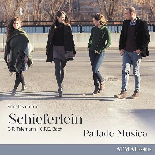 Pallade Musica - Sonates en Trio Schieferlein vinyl record cover