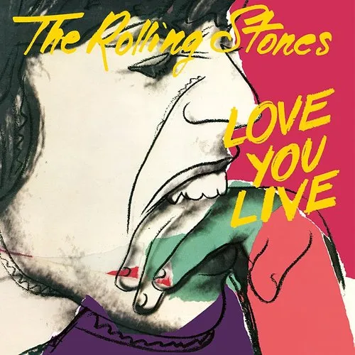 The Rolling Stones - Love You Live vinyl record cover