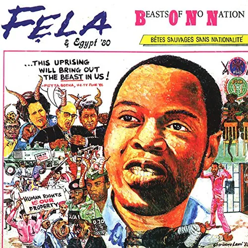 Fela Kuti - Beasts Of No Nation vinyl record cover
