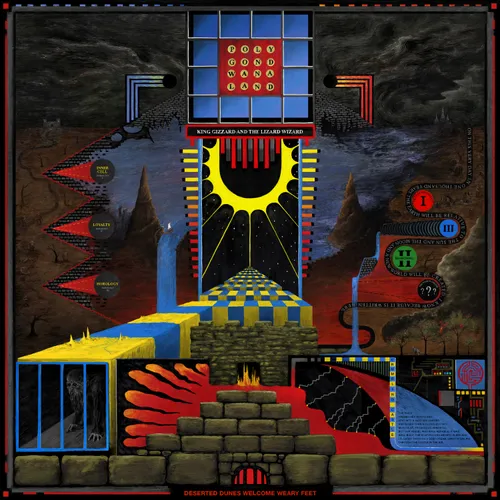 King Gizzard & The Lizard Wizard - Polygondwanaland vinyl record cover