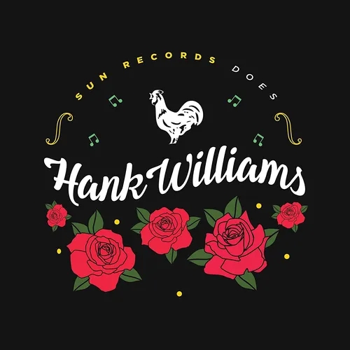 Various Artists - Sun Records Does Hank Williams vinyl record cover
