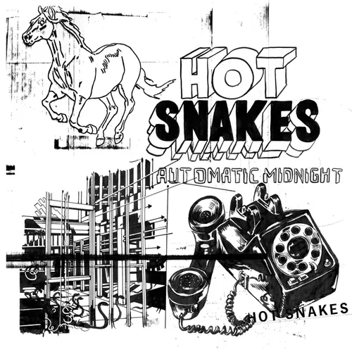 Hot Snakes - Automatic Midnight vinyl record cover