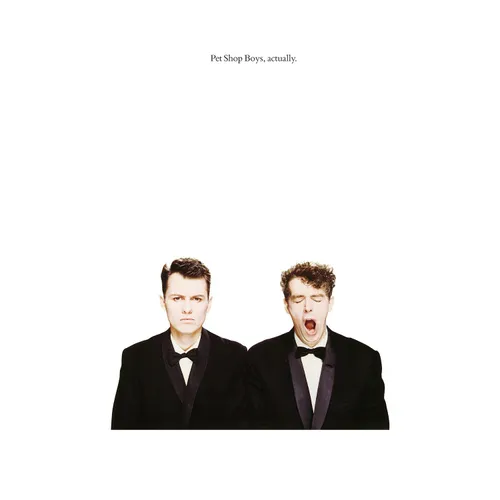 Pet Shop Boys - Actually: 2018 Remastered Version vinyl record cover