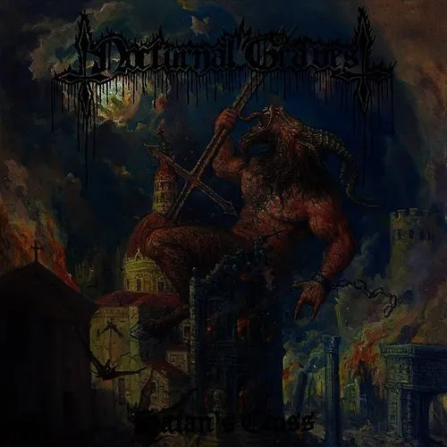 Nocturnal Graves - Satan's Cross vinyl record cover