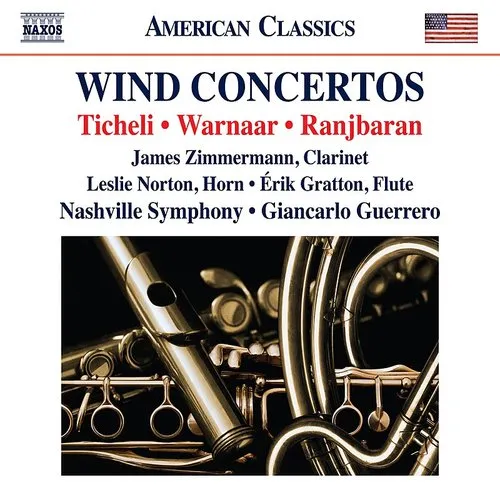 Warnaar / Zimmerman / Norton - Wind Concertos vinyl record cover