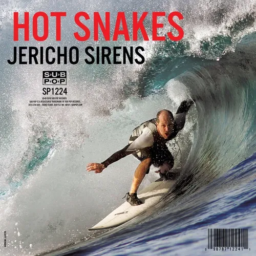 Hot Snakes - Jericho Sirens vinyl record cover