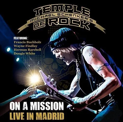 Michael Schenker - On A Mission: Live In Madrid vinyl record cover