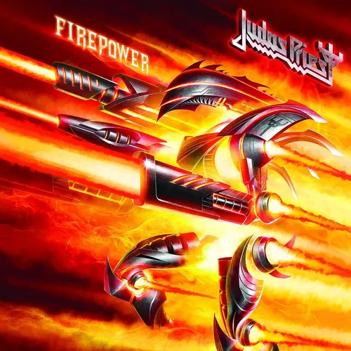 Judas Priest - Firepower vinyl record cover