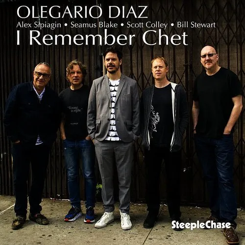 Olegario Diaz - I Remember Chet vinyl record cover
