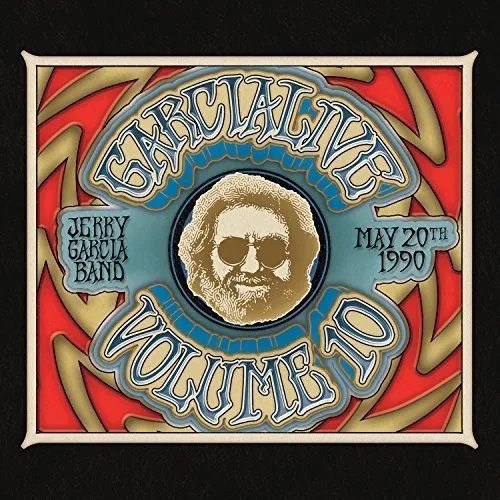 Jerry Garcia - GarciaLive Volume Ten: May 20th, 1990 Hilo Civic Auditorium vinyl record cover
